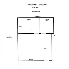 954 Square Feet Floor Plan